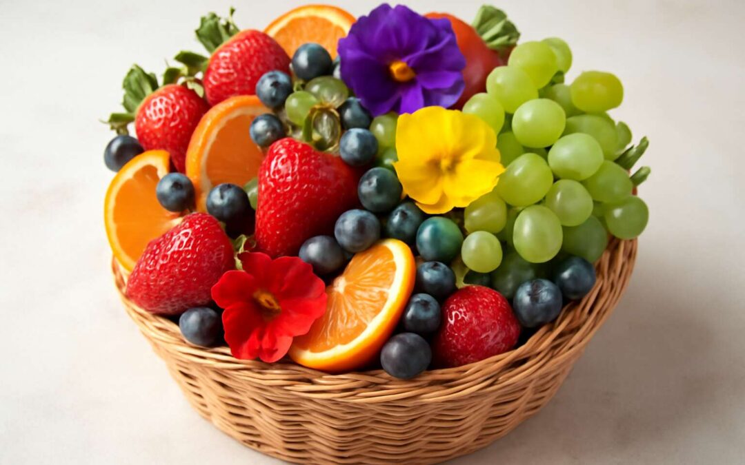 Discover the Delicious Delight of Our Premium Edibles Fruit Basket for a Sweet and Healthy Surprise