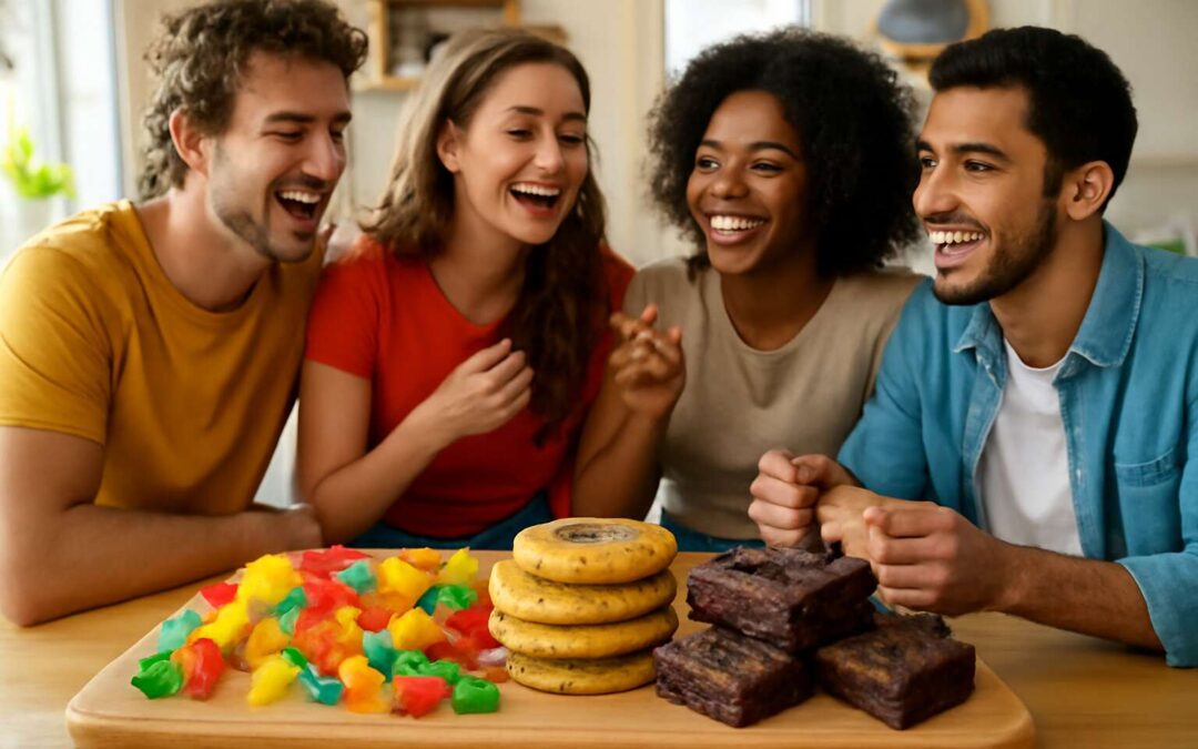 Discover which edibles make you laugh: a playful guide to giggle-worthy bites.