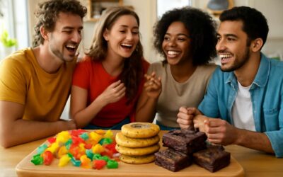 Discover which edibles make you laugh: a playful guide to giggle-worthy bites.
