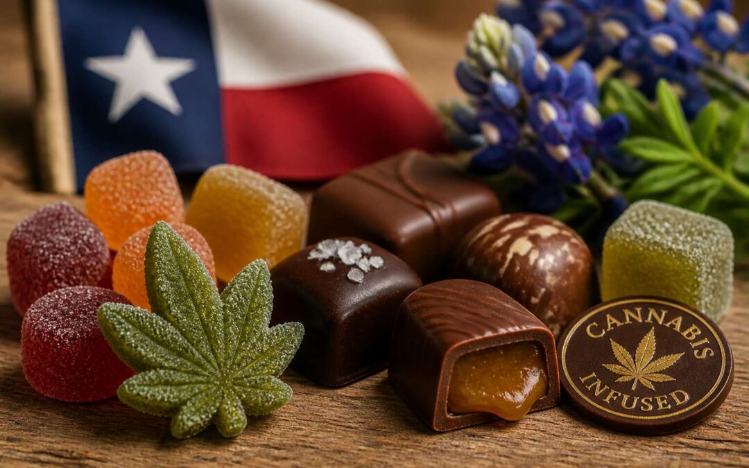 The answer to what edibles are legal in texas is hemp-derived forms, not marijuana.