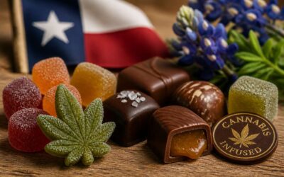 The answer to what edibles are legal in texas is hemp-derived forms, not marijuana.